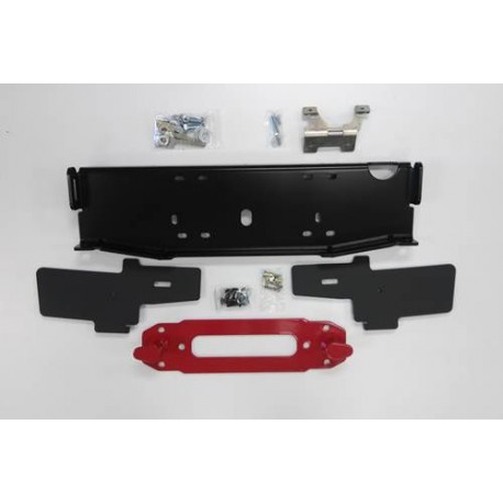 MAXIMUS-3 INBOARD WINCH MOUNT/PLATE CENTERED SET-UP WITH HOOK ANCHOR)